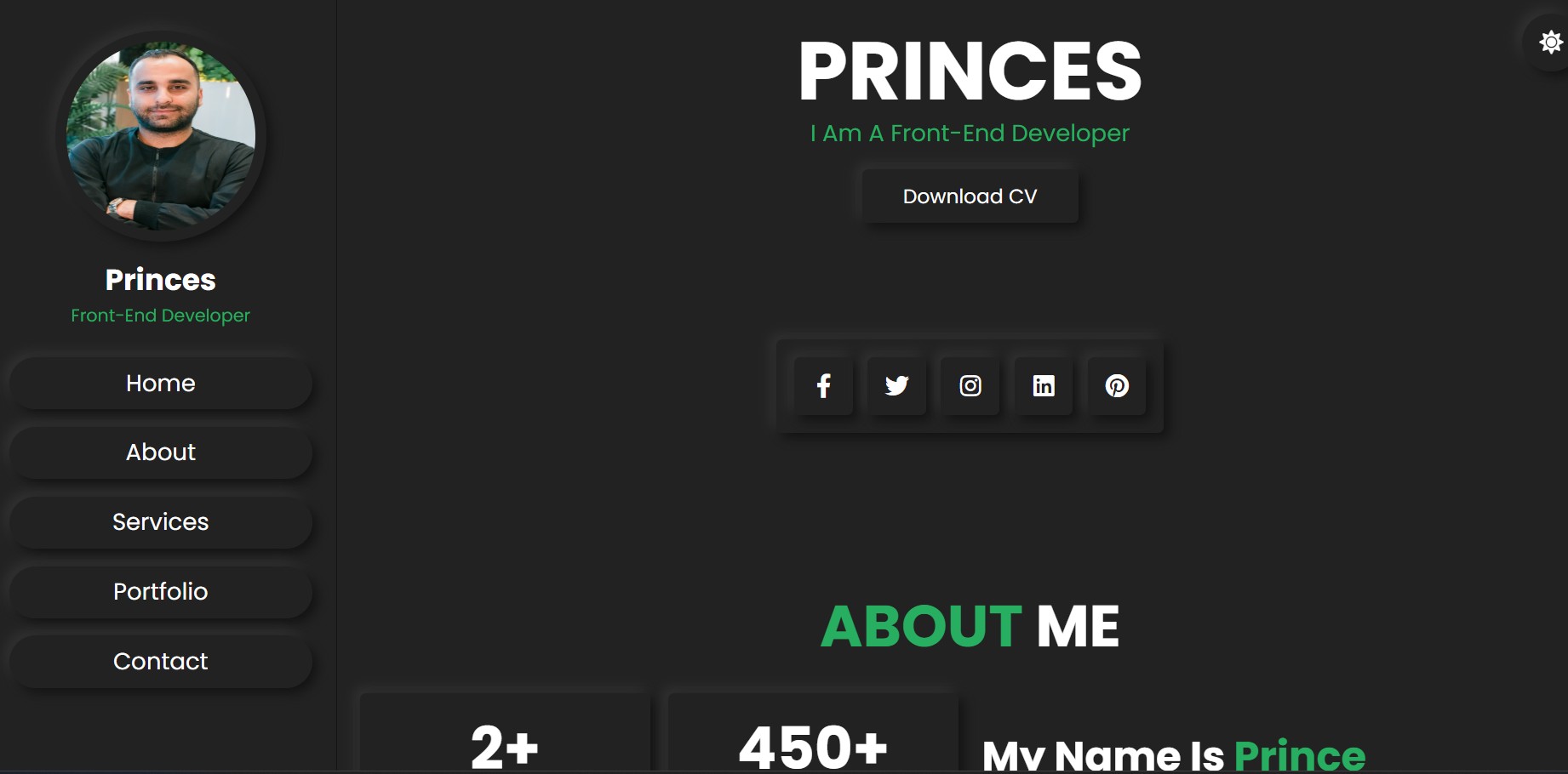 Pro Portfolio Template